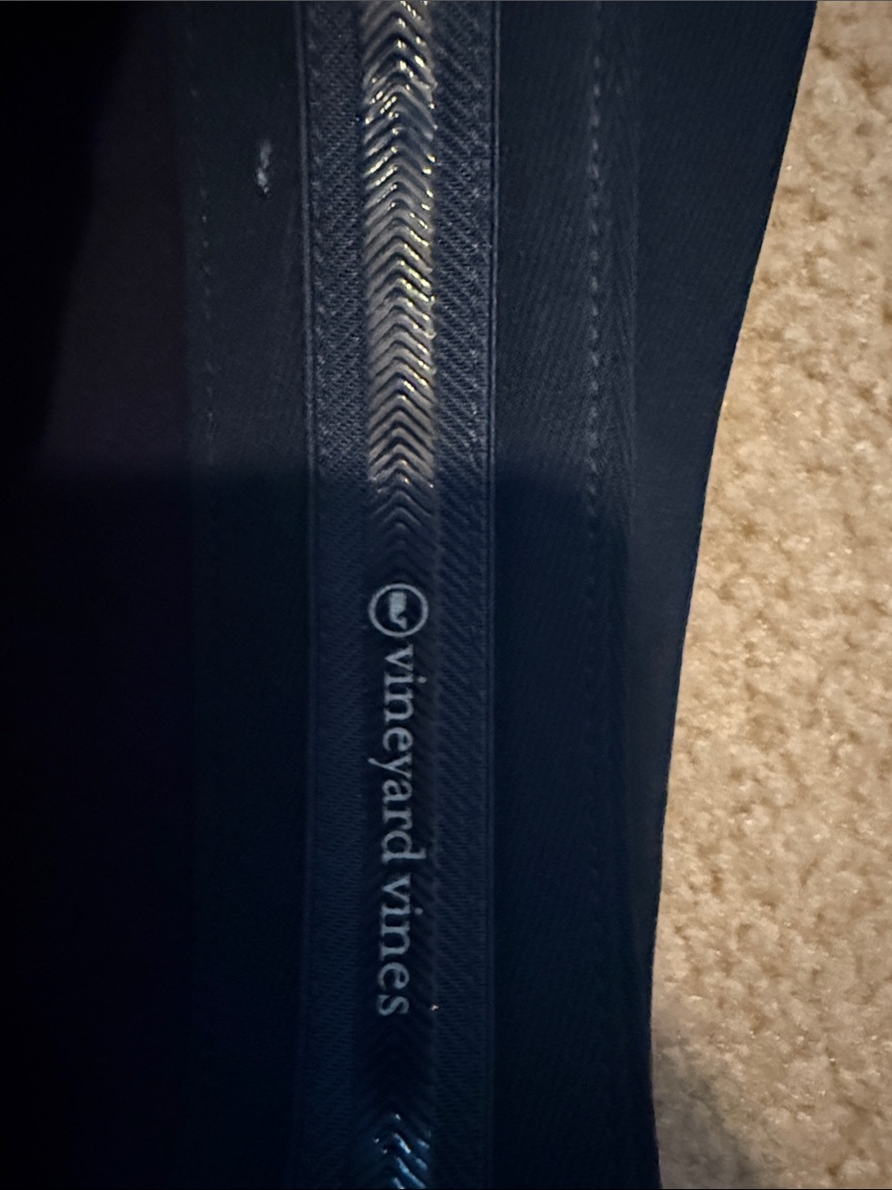 Vineyard Vines Men's Light Gray & Navy Chino Pants 2 pairs 34x30 - Picture 6 of 7